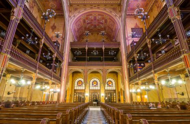 İç Dohany Sokağı Sinagogu Budapeşte, Macaristan.