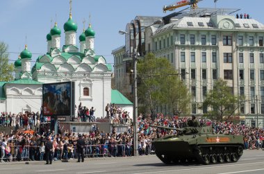 BMD-4 (havacılar aracın Combat) bir Zsa olur. Moscow, Rusya Federasyonu