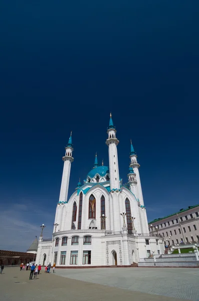 Mezquita Kul Sharif en Kazan Kremlin. Patrimonio de la Humanidad UNESCO . — Foto de Stock