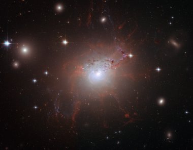 NGC 1275 is a lenticular galaxy in the constellation Perseus.