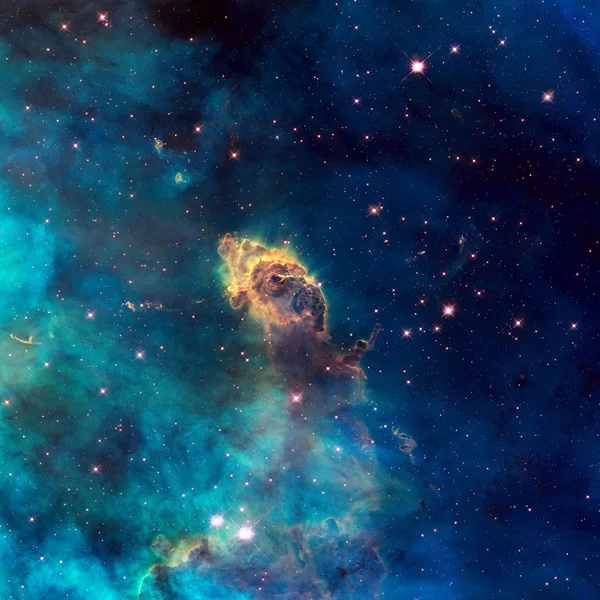 Evren yıldız jet, yıldız, Bulutsusu ve galaxy ile dolu.