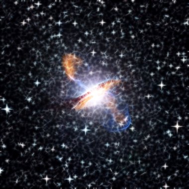 Ngc5128 Erboğa takımyıldızı yönünde bulunan bir merceksi gökada