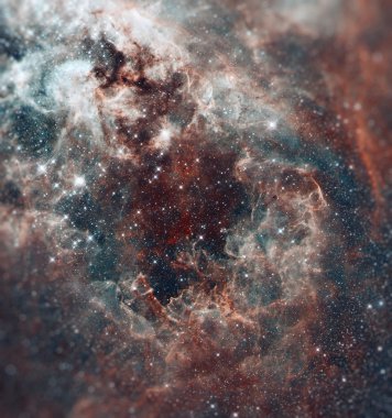 The Tarantula Nebula (also known as 30 Doradus).