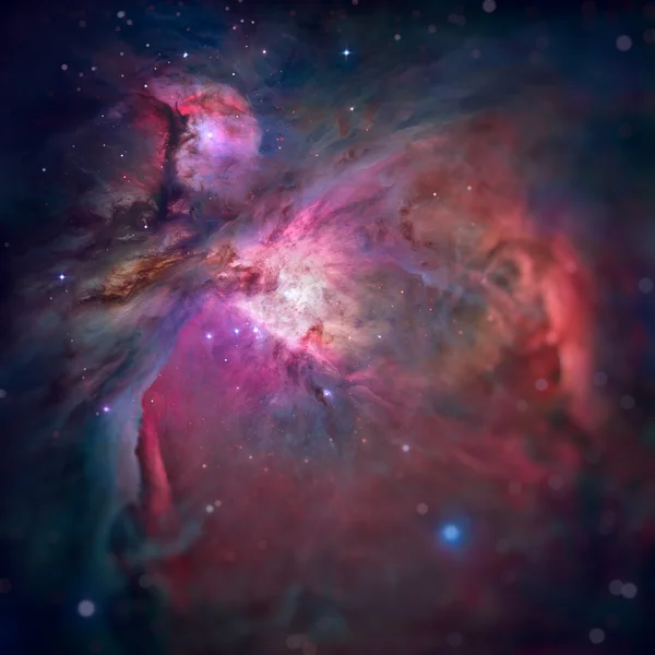 The Orion Nebula is a nebula in the constellation of Orion. — Stock Photo, Image