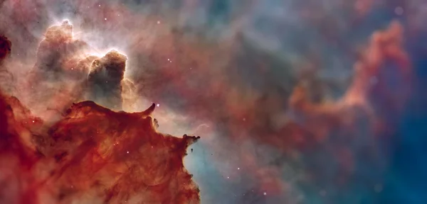 Nascimento das Estrelas na Nebulosa da Carina (também conhecida como Grande Nebulosa) ) — Fotografia de Stock