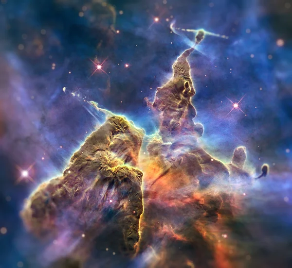 Mystic Mountain. Region in the Carina Nebula. — Stock Photo, Image