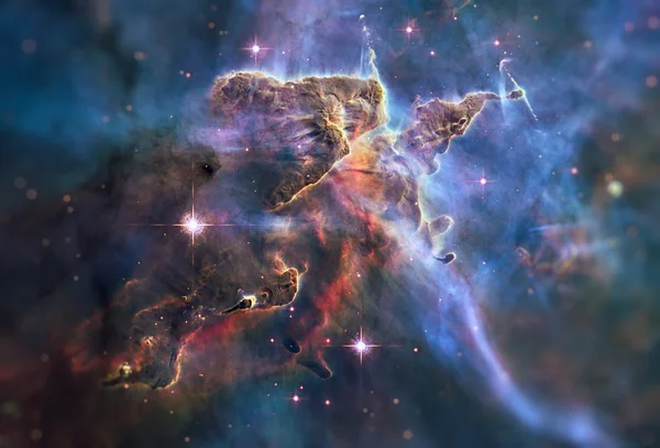 Mystic Mountain. Region in the Carina Nebula. — Stock Photo, Image