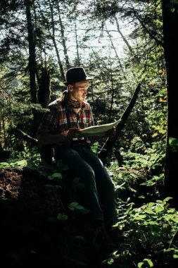 Gezgin keşfetmek harita