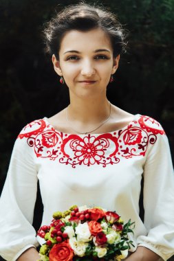 güzel gelin portresi