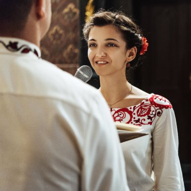 geleneksel düğün töreni