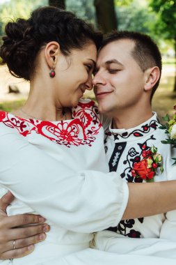 muhteşem gelin ve şık damat