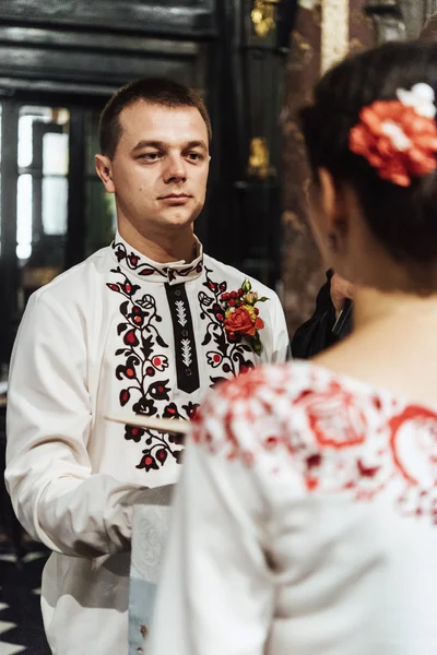 Cérémonie de mariage traditionnelle — Photo