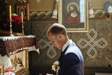 geleneksel düğün töreni Kilisesi