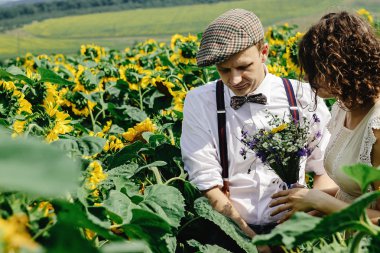 güzel gelin ve şık damat