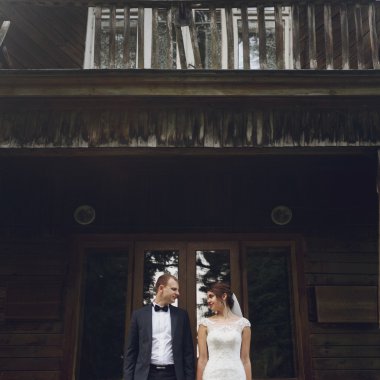 lüks gelin ve şık damat