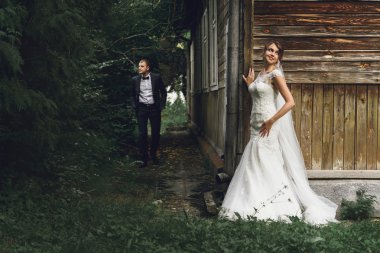 lüks gelin ve şık damat