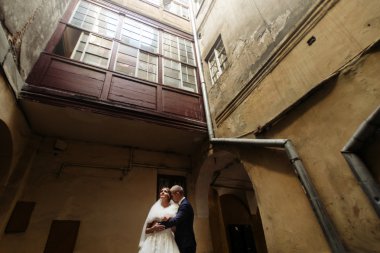 muhteşem gelin ve şık damat