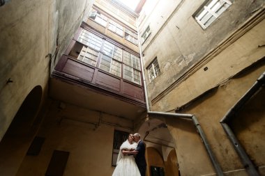 muhteşem gelin ve şık damat