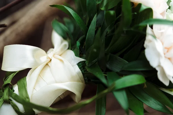 Elegante boho bouquet da sposa rustico — Foto Stock