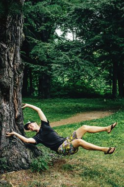 şık hipster çocuk 