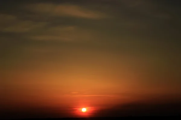 Increíble puesta de sol cielo — Foto de Stock