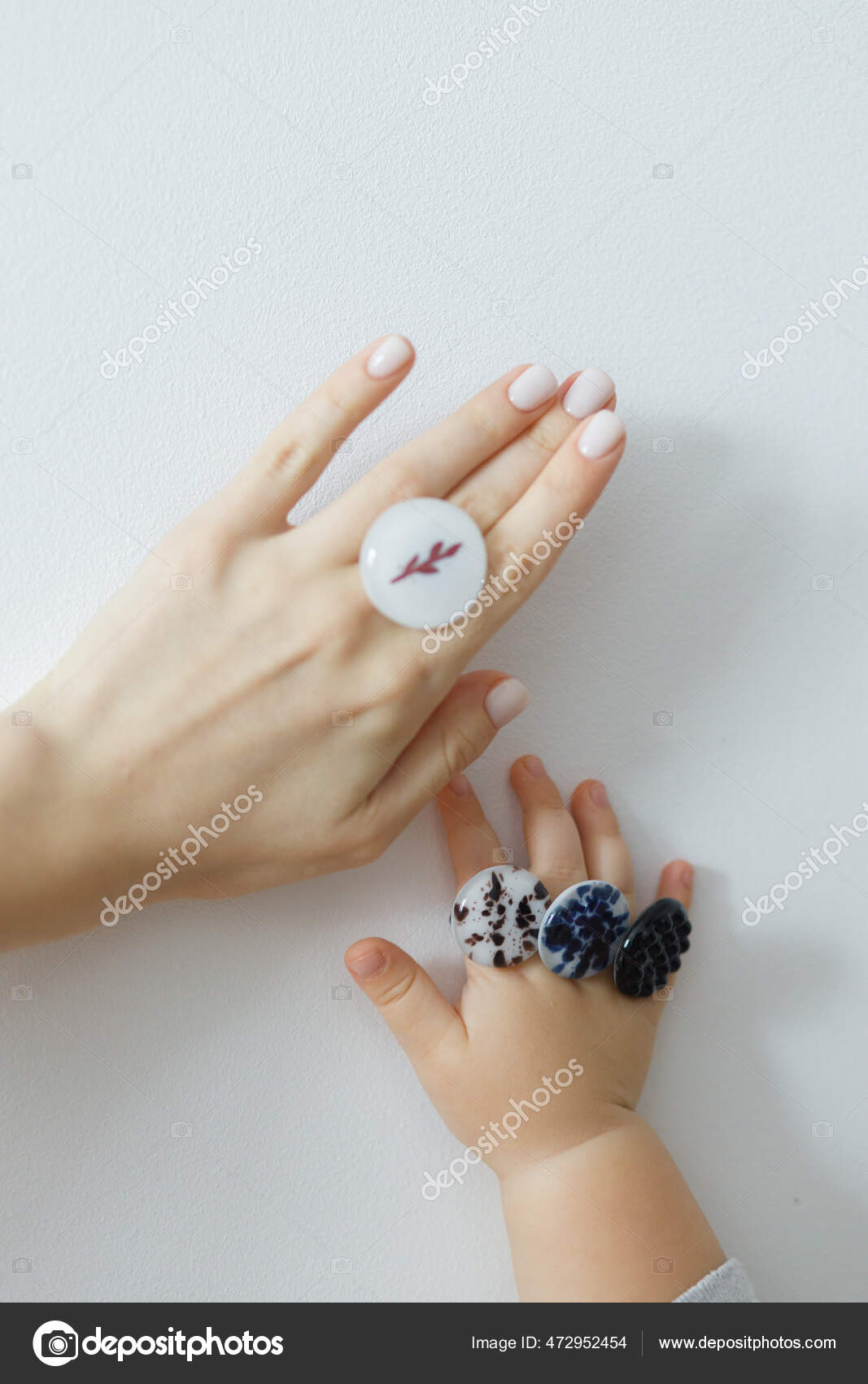 Beautiful Hand With Silver Gold Jewellery Rings And Bracelets Woman Fashion  Stock Photo, Picture and Royalty Free Image. Image 132815636.