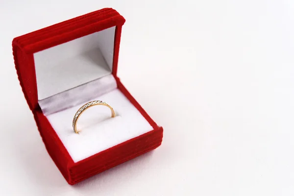 Стильное кольцо класса люкс — стоковое фото