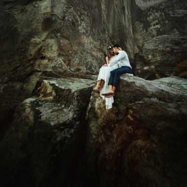 güzel gelin ve zarif damat