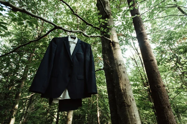 Elegante traje de boda elegante — Foto de Stock