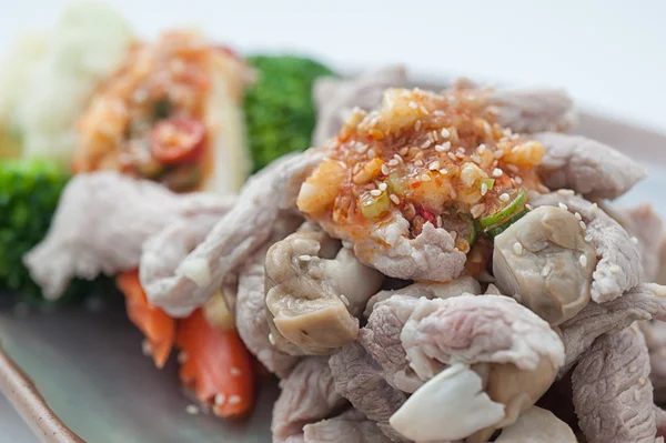 Dishes of Thailand and China international cuisine — Stock Photo, Image