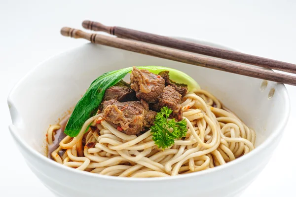 Gerichte der thailändischen und chinesischen internationalen Küche Stockfoto