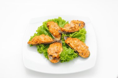 Restoranında uluslararası gurme yemekler