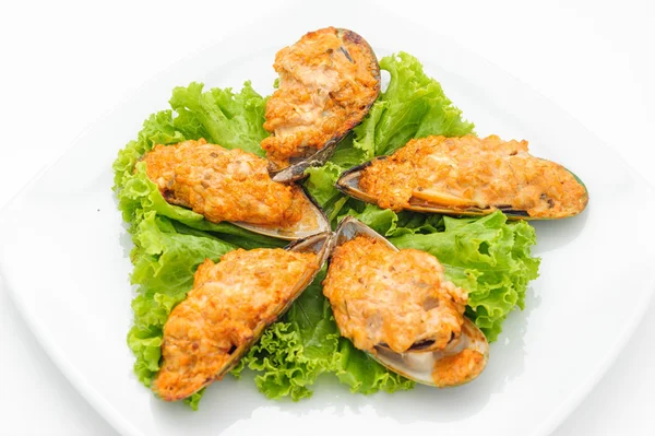 Yemekler restoranda gurme gıda