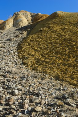 Altay yataklarında Merkür renk toprak