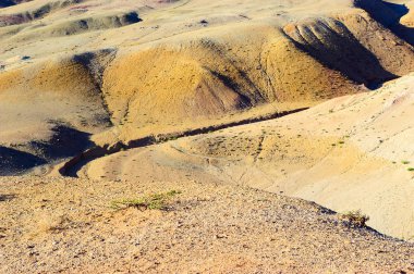 Altay yataklarında Merkür renk toprak