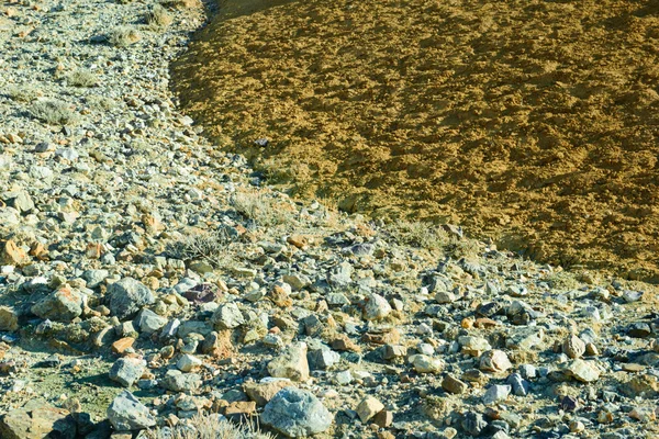 Color del suelo de los depósitos de mercurio — Foto de Stock