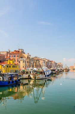Chioggia - İtalya Nortn sokak görünümleri