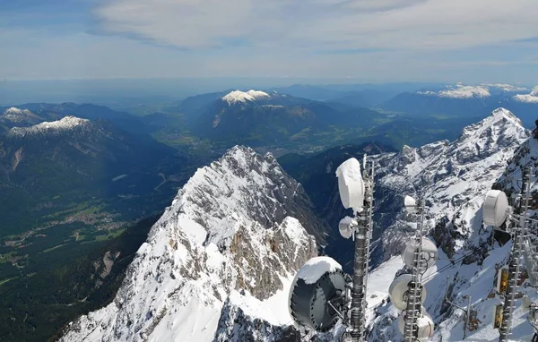Almanya 'nın en yüksek dağından Zugspitze.