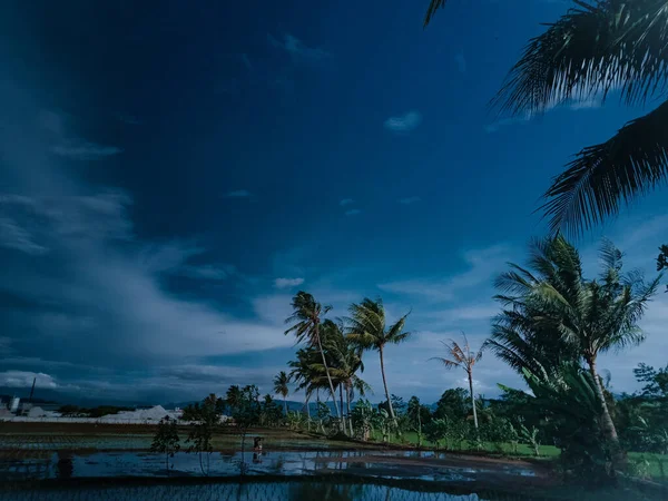 Cianjur West Java Indonesia December 2020 Nature View Afternoon Cia — Stock Photo, Image