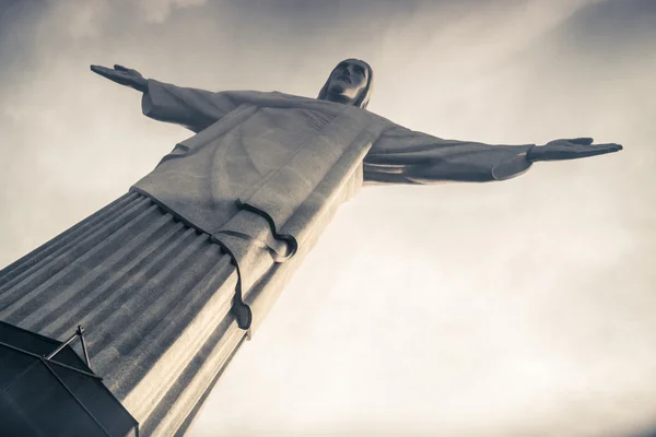 İsa'nın kurtarıcı (Cristo Redentor) Rio, Brezilya.