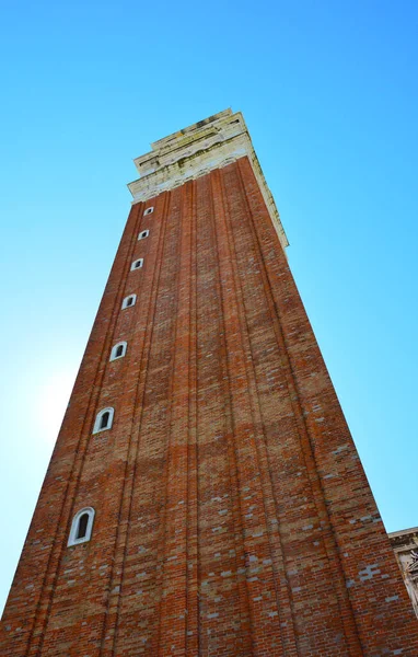St. Mark 's Campanile' de. Campanile di San Marco. İtalya. Çan kulesi.
