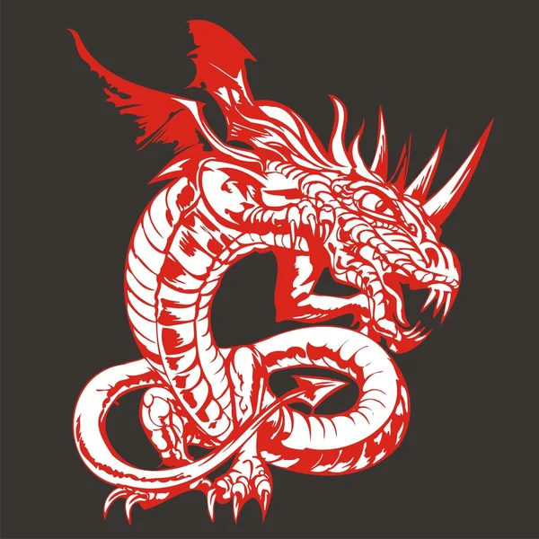 Dragon 2 — Stockvector
