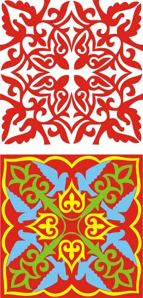 Kasachisches Ornament 1 — Stockvektor