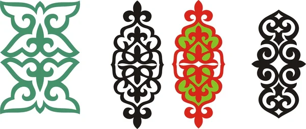 Kazakh ornament 5 — Stock Vector