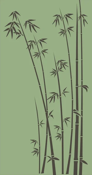 Bambushain — Stockvektor