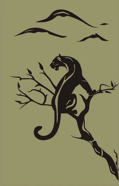 PUMA, cougar — Image vectorielle