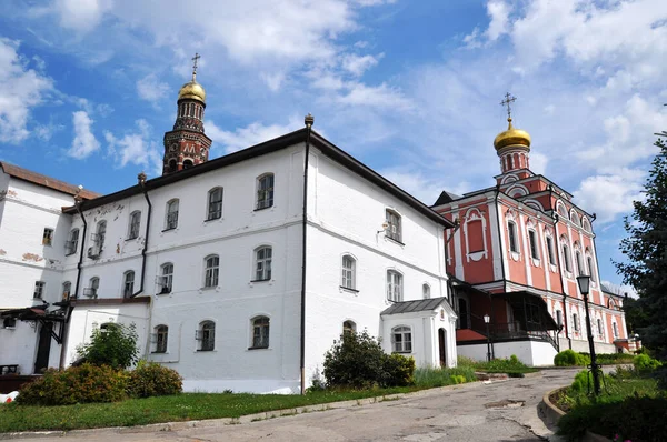 View Cathedral John Theologian Monastery Poshupovo Regio Ryazan Juli 2019 — Stockfoto