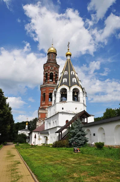 Kleine Klokkentoren Johannes Theoloog Klooster Poshupovo Regio Ryazan Juli 2019 — Stockfoto