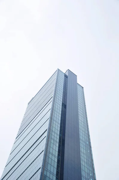 Los Pisos Superiores Del Rascacielos Vista Edificio Alto Estambul Casa —  Fotos de Stock
