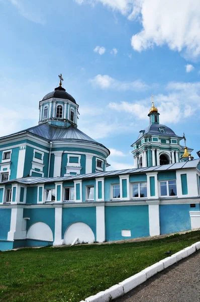 Vue Couvent Petro Pavlovsky Bâtiments Monastère Contre Ciel Bleu Avec — Photo
